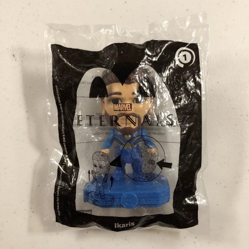 NEW  2021 McDonald’s Happy Meal Toy Marvel Eternals #1 IKARIS